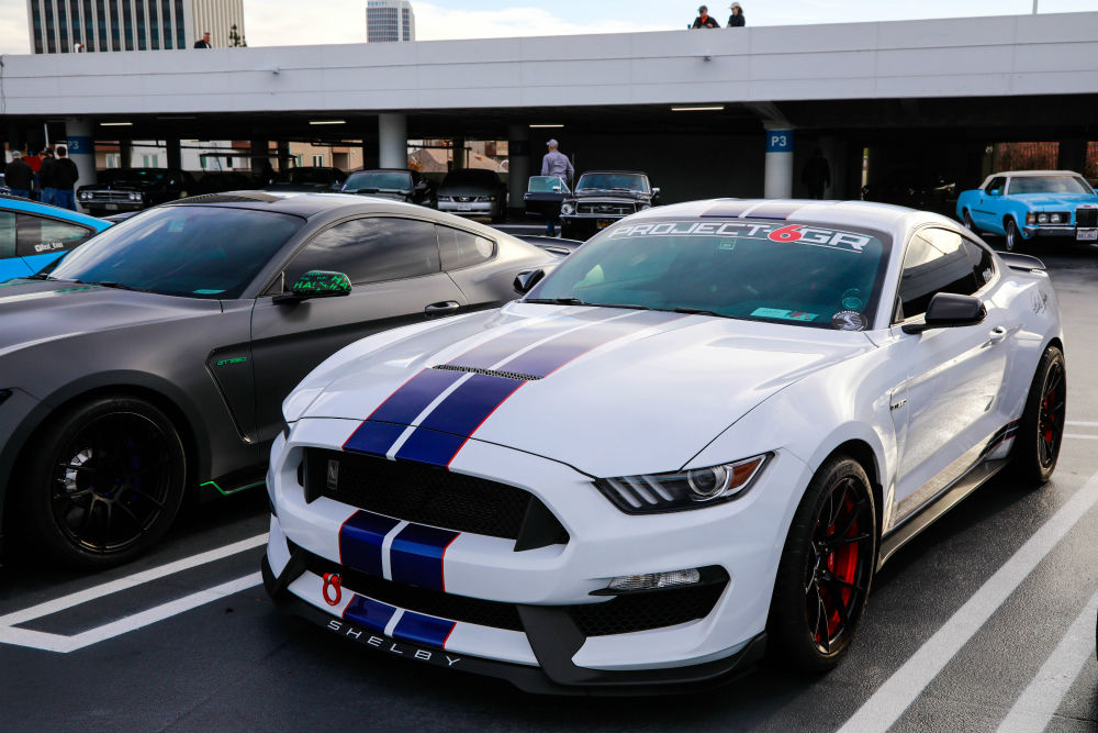 Carroll Shelby Cruise-In at the Petersen - Shelby Mustang GT350