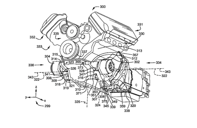 2019 Ford V8-Hybrid patent.