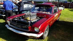 Classic Ford Mustang Drag Car