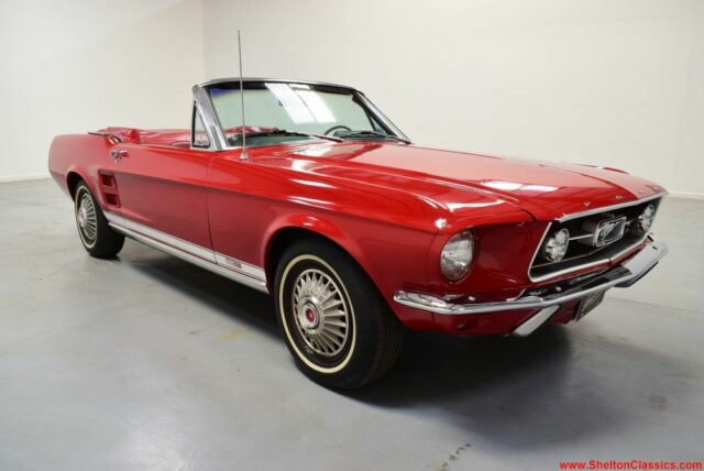 Candy Apple Red 1967 Mustang GTA is Rare Much Rarer Than You Think