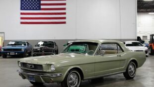Gorgeous Ivy Green 1966 Mustang Coupe Has Only Two Owners, Original Paint