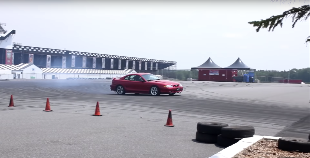 YouTuber Has Incredible Session Going Sideways in Mustang—VR Style!