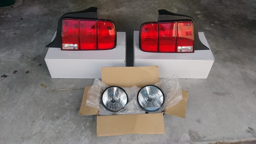 Mustang Forums Marketplace: Early S197 Tail Lights and Fog Lights