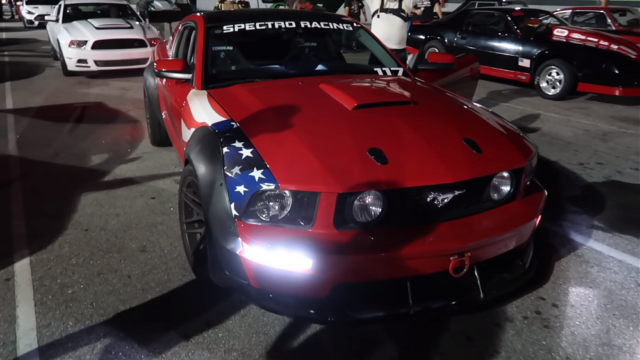 mustangforums.com Tuned F-150 Gallops with Mustangs at the Drag Strip