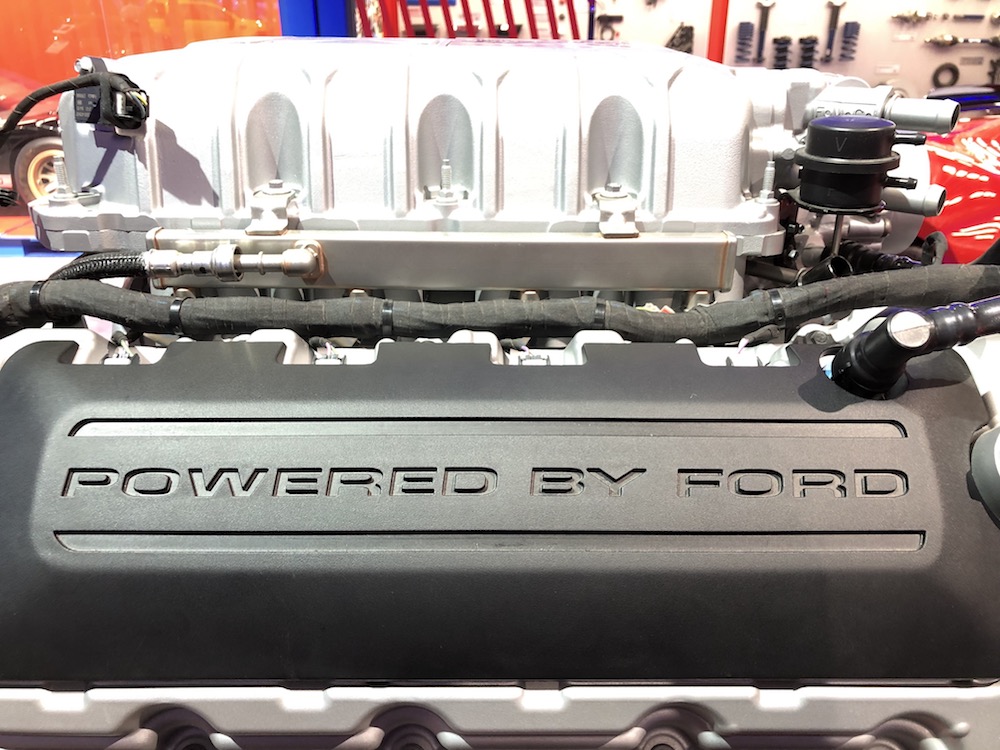 GT500 Engine and Transmission Take Center Stage in Los Angeles