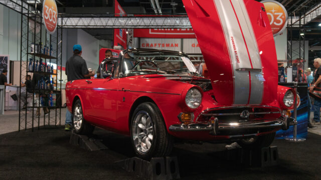 Sunbeam Tiger is a Ford V8 Powered Roadster by Carroll Shelby
