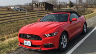 A Red Mustang Convertible’s Ontario Adventures