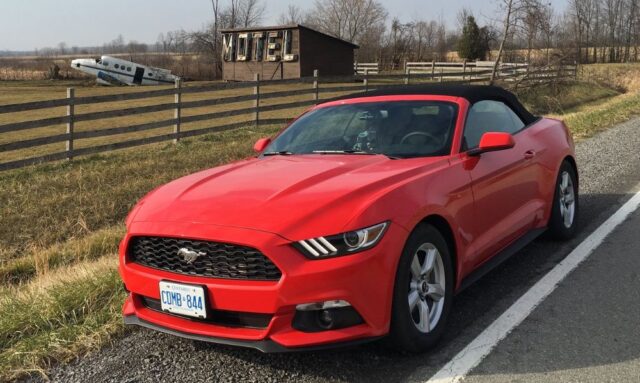 A Red Mustang Convertible’s Ontario Adventures