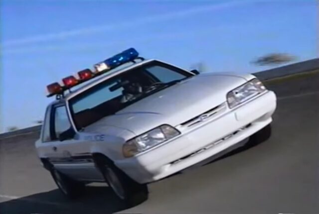 Ford Police Cars From 1993: Taurus, Crown Vic, and Mustang