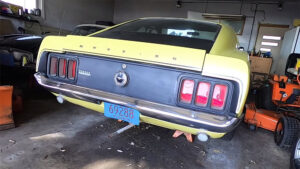 1970 Boss 302 Mustang with only 11,000 original miles barn find in Wisconsin