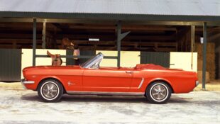 1965 Orange Mustang