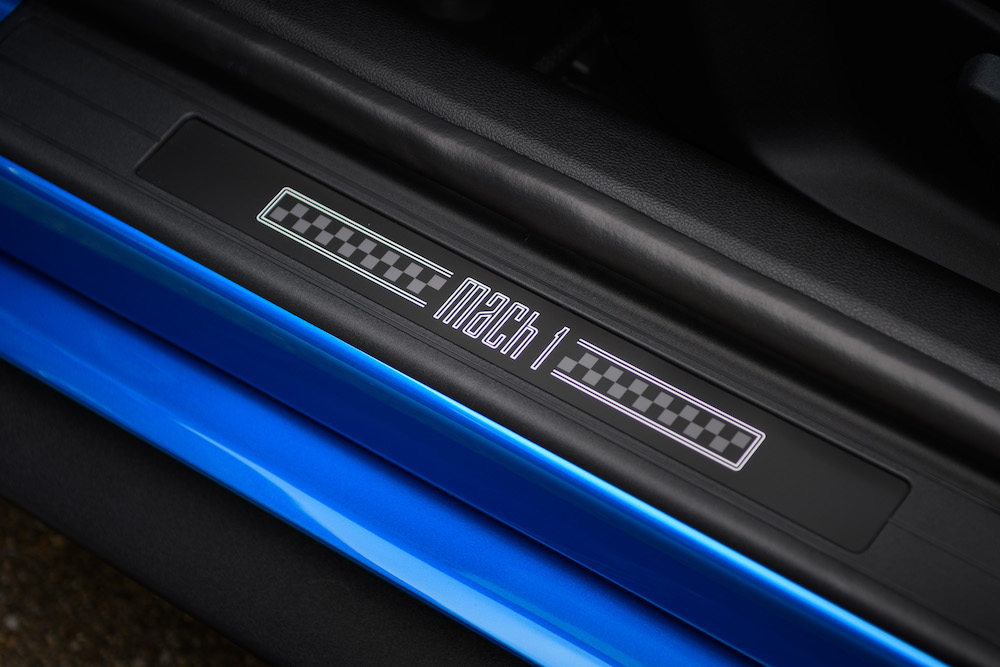 2021 Mustang Mach 1 logo