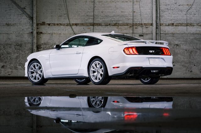 Ice White Edition Mustang