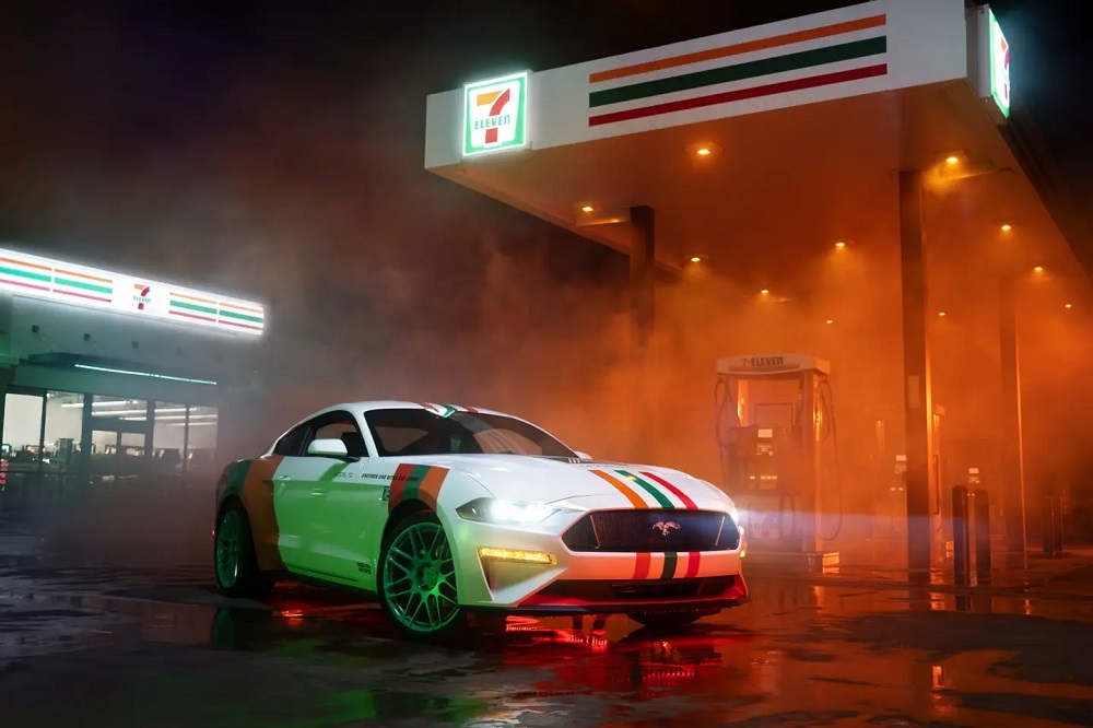 7-Eleven Mustang