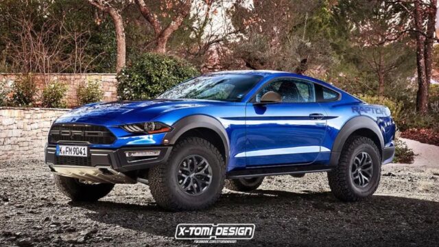 Mustang Raptor Render